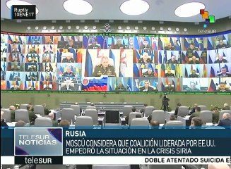 Rusia considera que EE.UU. empeoró la crisis en Siria