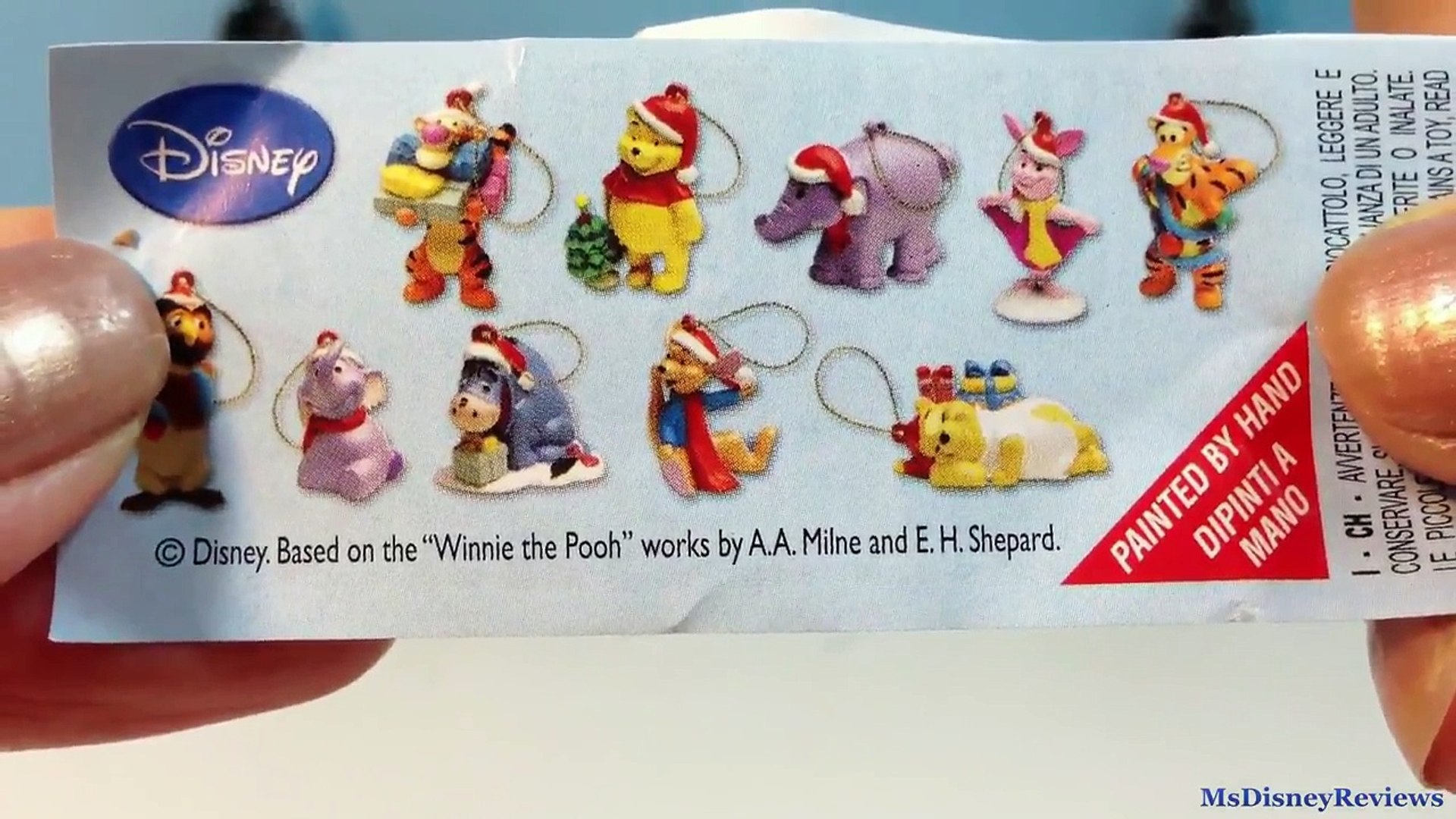 winnie the pooh surprise eggs