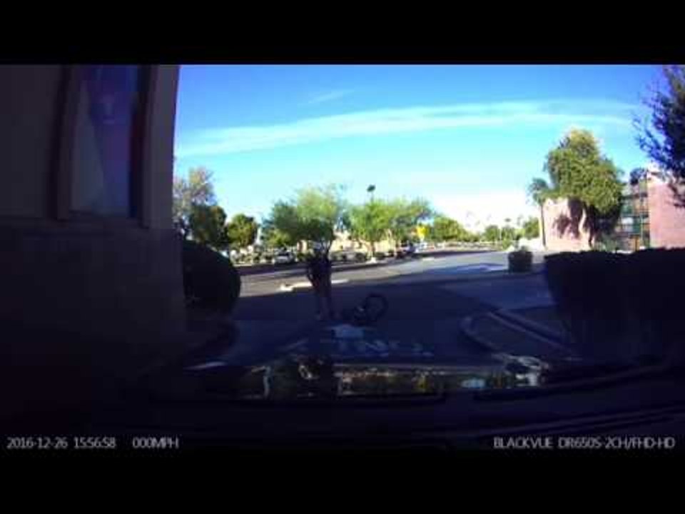 Kid Wipes Out on Bike After Seeing Dream Car