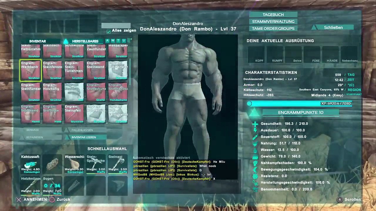 DonAleszandro's ARK Survival Evolved : ««-Don Rambo der Überlebende Berserker-»» (722)