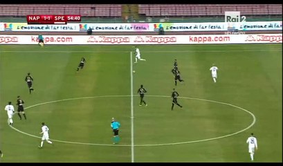 Emanuele Giaccherini Goal HD - Napoli 2-1 Spezia - 10.01.2017