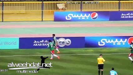 هدف ليث البشتاوي في مرمى الصريح بجودة عالية .. الأسبوع 4 دور المجموعات كأس الأردن 2016 _ 2017