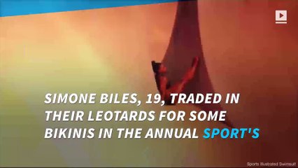 Aly Raisman and Simone Biles make Sports Illustrated Swimsuit debut