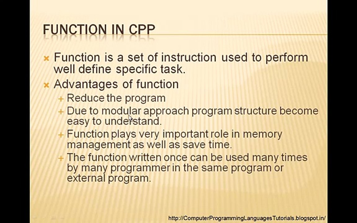 C++ Tutorial for Beginners - 2 - Functions  Reference Variable  Dynamic Memor