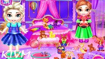 Disney Princess Frozen - Frozen Sisters Washing Toys - Disney Princess Games