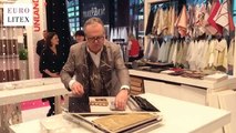 Salon Heimtextil, Francfort 2017, participation planche matériaux 