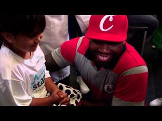50 Cent Shows His Soft Side at Super Bowl 50