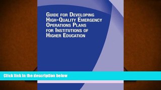 FREE [PDF]  Guide for Developing High-Quality Emergency Operations Plans for Institutions of