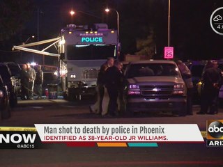 Victim shot, killed by Phoenix police Monday identified