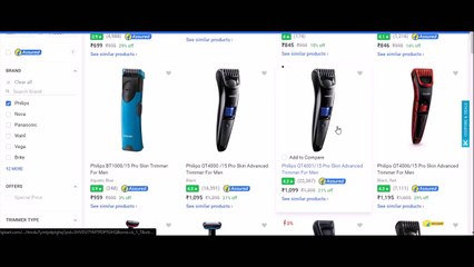Which trimmer to buy under Rs. 500, 1000 and 2000. Last one is the BEST.