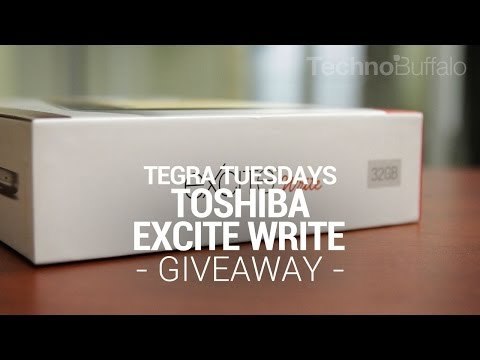 Tegra Tuesday Giveaway: Toshiba Excite Write