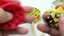 Play Doh Lollipop Surprise Spongebob Squarepants Marvel Hulk Smash Minions Surprise Toys For Kids