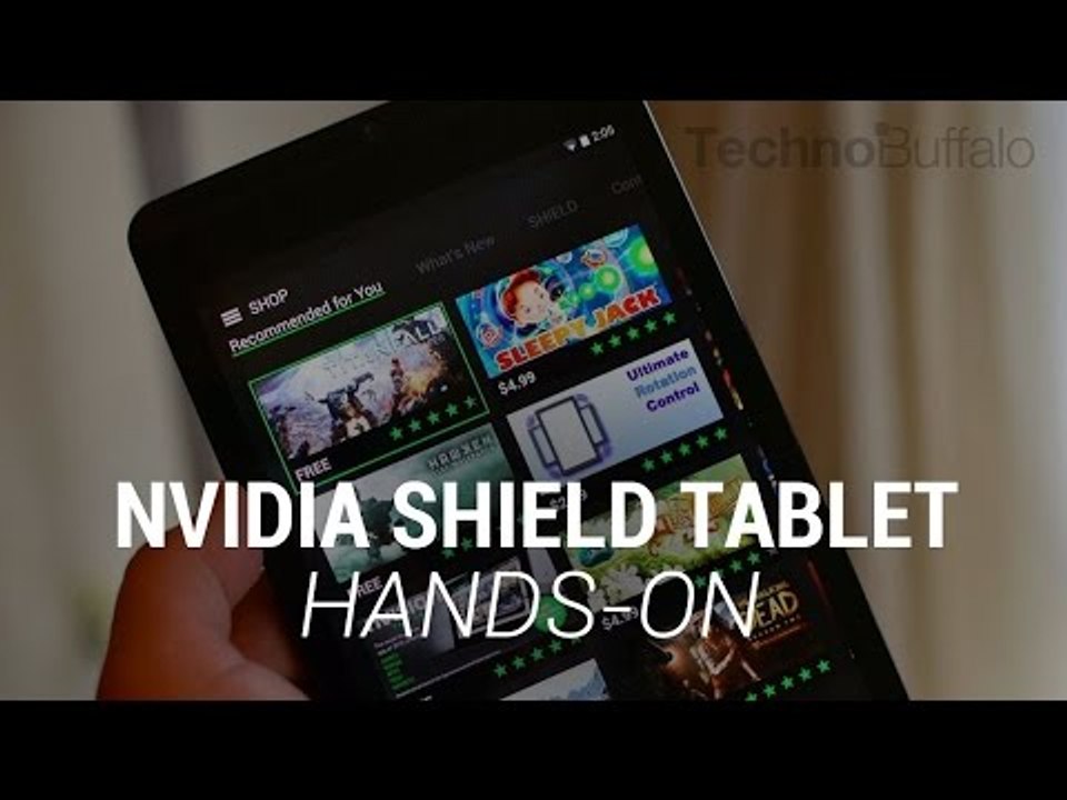 NVIDIA SHIELD Tablet Hands-On - A Gamer's Dream Tablet!