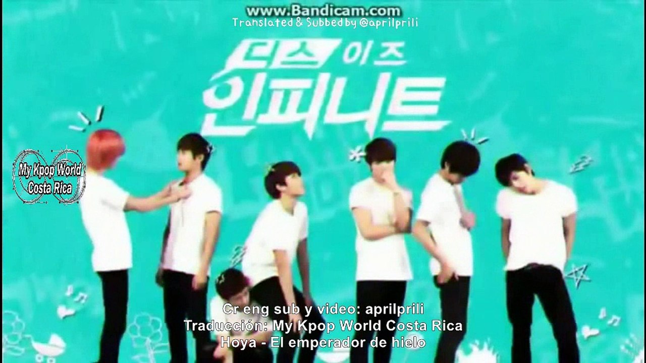 [Sub español] This is Infinite - escena no emitda, ep1. Hoya emperador del hielo