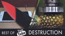 1,000-Degree Knife, Hydraulic Press: Best YouTube Destruction Videos