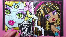 MONSTER HIGH Kids Puzzle Game Rompecabezas Learn Play Jigsaw Puzzles Toys Learning Activities