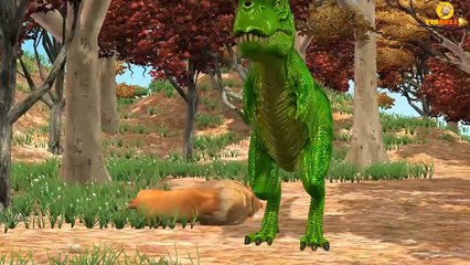 Lion Vs Dinosaur Animals Finger Family 3D Nursery Rhymes | Animal Cartoons Abc Nursery Rhymes