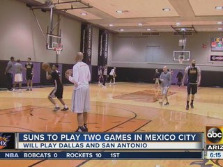 Phoenix Suns ready to play two games in Mexico City