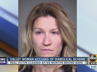 Victim speaks out after online scheme to get her arrested