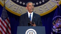 'You made me a better man': Obama addresses the nation