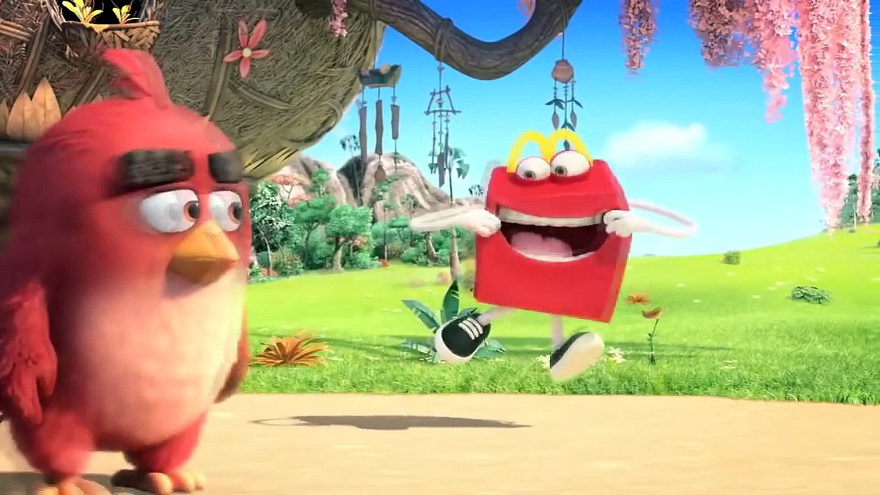 McDonalds - Happy Meal - Angry Birds Figures Collection - TV Toys