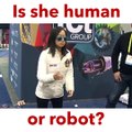 Can you tell if she is human or robot?