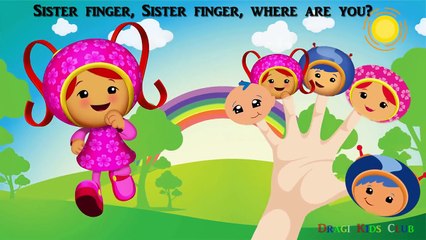 Finger Family Team Umizoomi | Cartoon Animation Rhymes | Team Umizoomi Finger Family Song