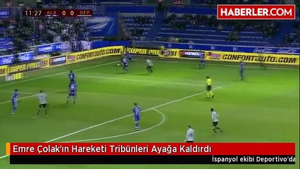 Emre Çolak'ın Hareketi Tribünleri Ayağa Kaldırdı