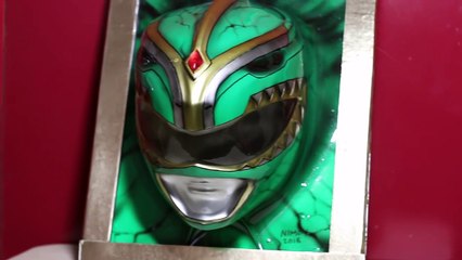 UNBOX - Green Ranger Helmet Artwork-MmcufNESkDY