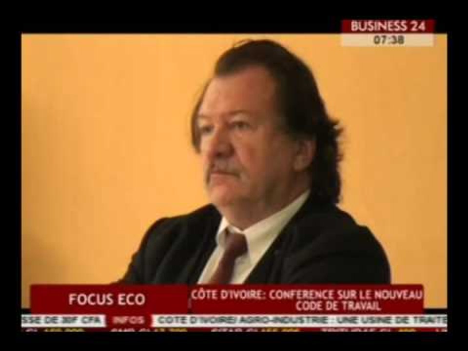 Business 24  Focus Eco Conference sur le nouveau code de travail