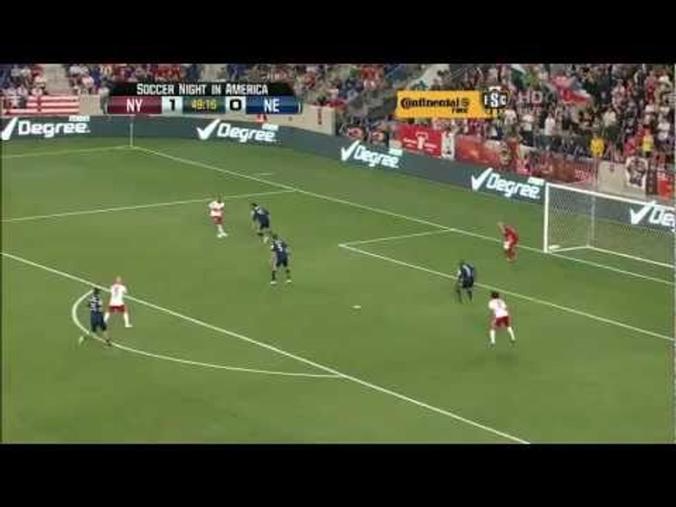 Thierry Henry scores game winning goal for NY