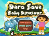 Dora Saves Baby Dinosaur - Dora the Explorer Dinosaur Game for Kids