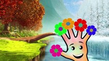 Flower Finger Family Cartoon Animation Nursery Rhymes For Children
