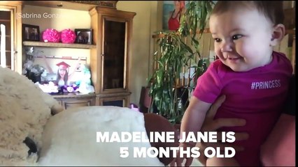 This Baby Just Received The Biggest Teddy Bear Ever-dwl4bq03YDU