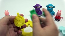 Play Doh  PEPPA PIG KIDS TOYS Monkey Lion Molds FunnY  Creative for Children PlayDoh Fun
