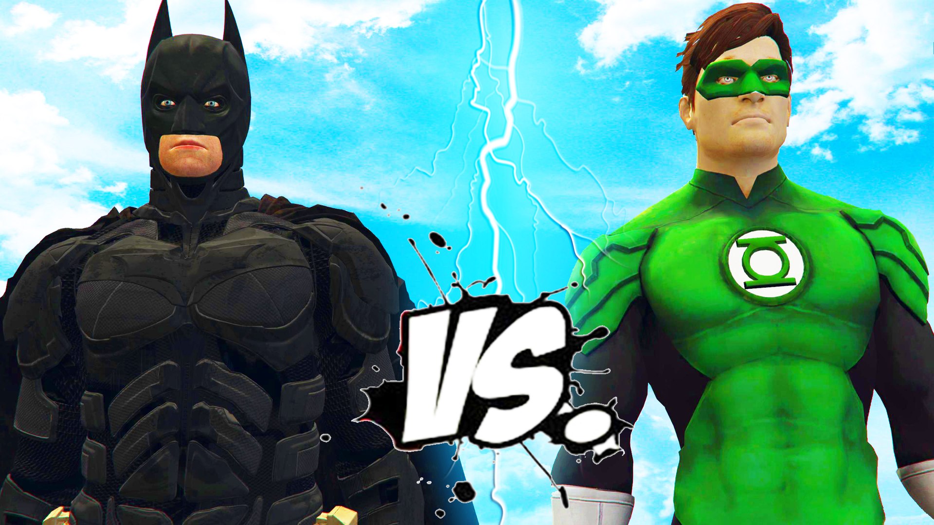 ⁣BATMAN VS GREEN LANTERN - EPIC SUPERHEROES BATTLE