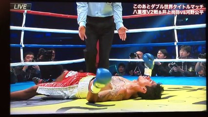 村田諒太“世界前哨戦”右ストレートさく裂！３回ＫＯ勝ち-U8i03_Bt7ik