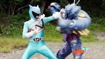 Power Rangers Dino Super Charge - Gone Fishin' - Power Rangers vs Hookbeard and Fury-KV2JbLS4CjY