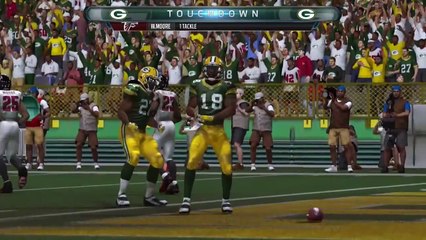 Simulación Madden NFL 15 - Atlanta Falcons vs Green Bay Packers-ZhwZncxxmOM