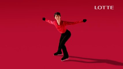 【羽生結弦 CM】ロッテ　ガーナＣＭ「真っ赤って、ときめき。羽生結弦スケート」篇　１５秒