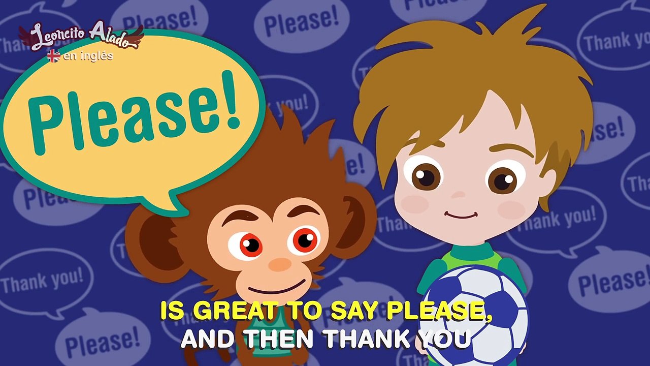 MUCHAS GRACIAS - EN INGLÉS ♫ Canciones Infantiles HD-Vj3tOz6Nhts