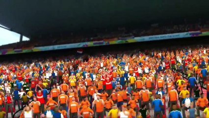 2014 FIFA World Cup Brazil - Simulación del partido Holanda Vs Chile-ZnrhFJQeQW8