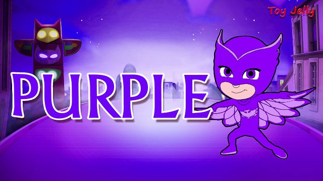 PJ Masks Catboy And Owlette, Gekko Coloring Pages Learn Colors Learning Videos for Kids