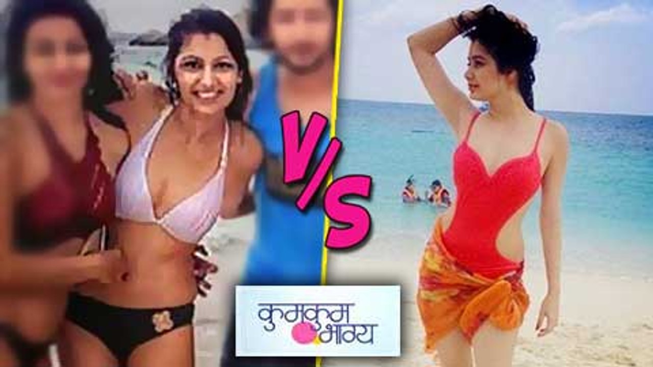 Kumkum Bhagya Actress In SEXY BIKINI  Pragya vs Tanu