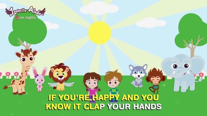SI ERES FELIZ Y LO SABES - EN INGLÉS ♫ Canciones Infantiles HD-I6JA2nr_dB4