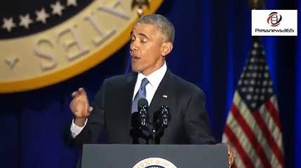 President Obama Farewell Speech - Chicago_1/10/2017