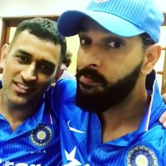 Yuvi’s interesting question to MSD after he resigns as captain #MSDhoni #YuvrahSingh #IndiaCaptain