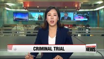 Choi Soon-sil and An Chong-bum appear for second hearing in criminal trial