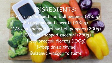 Oil free Rainbow Roasted Vegetables