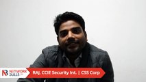 Raj's Network Bulls CCIE Placement Review - CCIE Security Training in India